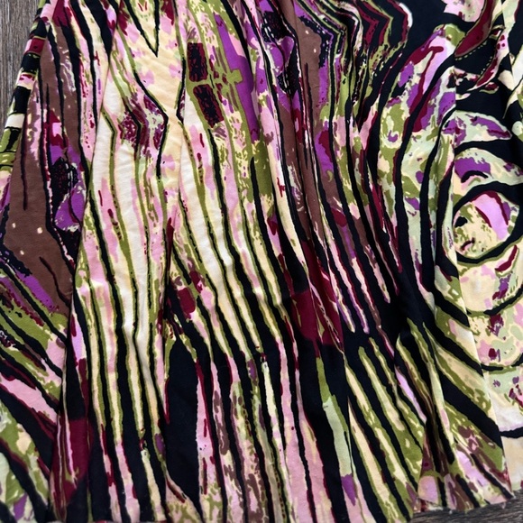 🟢 VIBRANT PATTERN HALTER/INFINITY MAXI DRESS-ONE SIZE - Picture 2 of 5